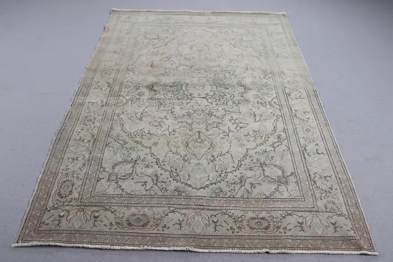 グリーン&ブラックストライプラグ、5x6.9フィートエレガント追加