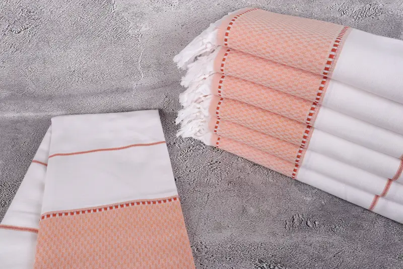 Monogram Beach Towel, 70x40 Cotton Striped Towel, Turkish Towel Beach Towel, Personalized Turkish Towel, Wedding Day Gift For Bride, Travel towel - 2