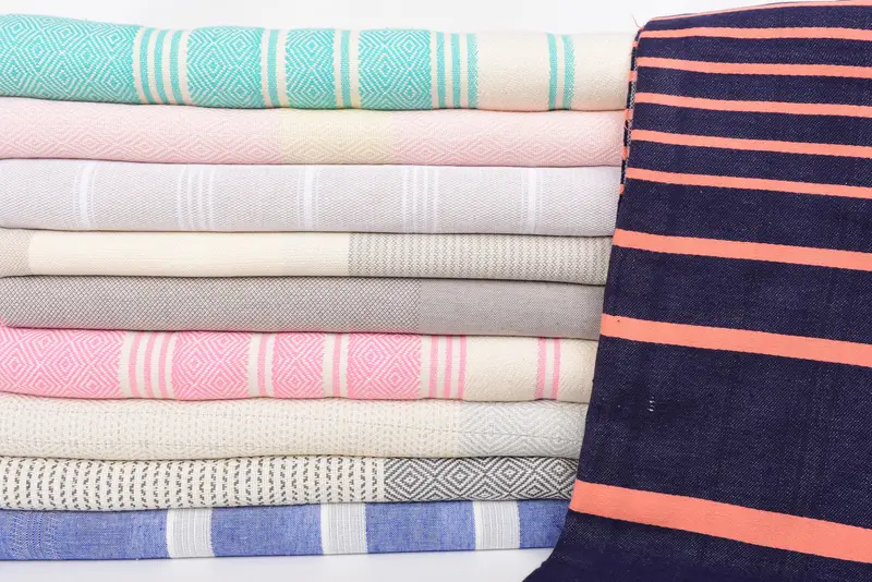 Personalized Towel, Personalized Wedding Gift, Turkish Bath Towel USA, Monogram Beach Towel, Home Decor Towel, 70x40 Cotton Set of 10 Towel - 2
