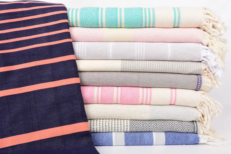 Personalized Towel, Personalized Wedding Gift, Turkish Bath Towel USA, Monogram Beach Towel, Home Decor Towel, 70x40 Cotton Set of 10 Towel - 1