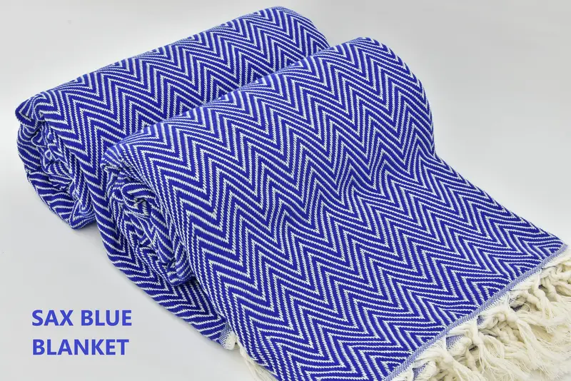 Turkish Towel Beach Blanket, Turkish Blanket Queen, Gift For Mom, Boho Throw Blankets, Housewarming Gift, Beach Wedding Favor, Turkish Blanket - 7