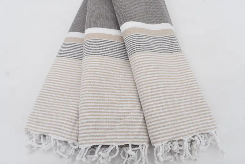 Bachelorette Party Gifts Bridesmaids, Travel towel, Valentines Day Gift For Him, Custom Wedding Gifts, Beach Size Towel, 68x40 Cotton Striped Towel - 3