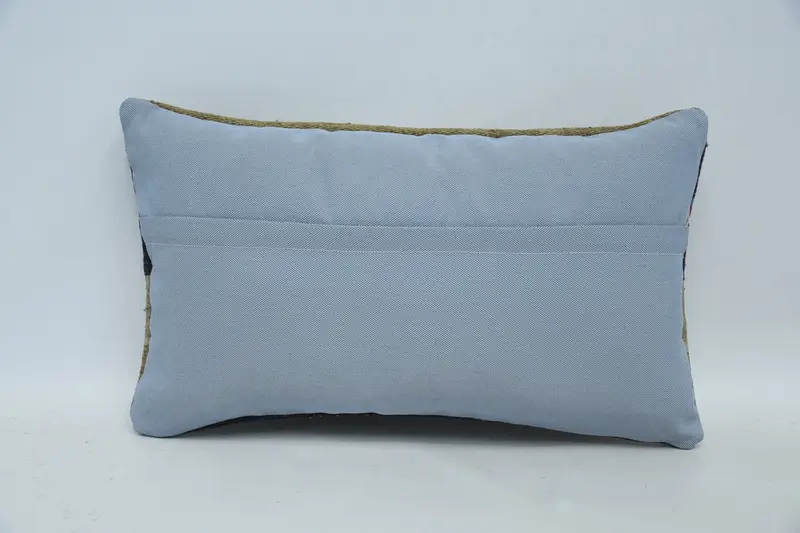 Cushion Case, Boho Pillow Sham Cover, Patio Pillow Sham, Gift Pillow, 12x20 Beige Cushion Case, Pillow for Sofa, Hippie Throw Pillow Case - 6