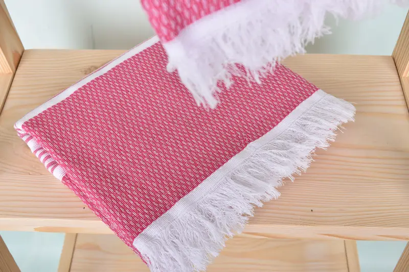Bulk Order Tuch, Valentinstag Geschenk, Brautjungferngeschenk, Fitnesshandtuch, 70 x 40 Baumwollstreifenhandtuch, Bio -Handtuch, Baumwolltuch, Mädchenwochenende Gefälligkeiten - 5