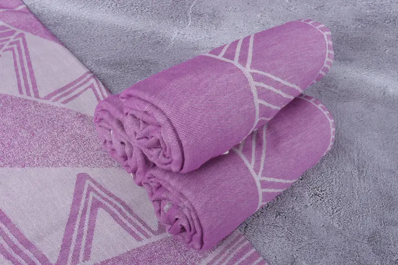 Turkish Beach Towel Monogram, Home Gift, Wedding Gift, Summer Gift, 68x40 Cotton Striped Design Towel, Custom Beach Towel, Embroidery Towel - 8