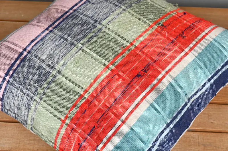 Turkish Pillow, Cushion Cover, Retro Throw Pillow Sham, Outdoor Pillow Case, Gift Pillow, Boho Pillow, 16x16 Green Pillow Cover - 3