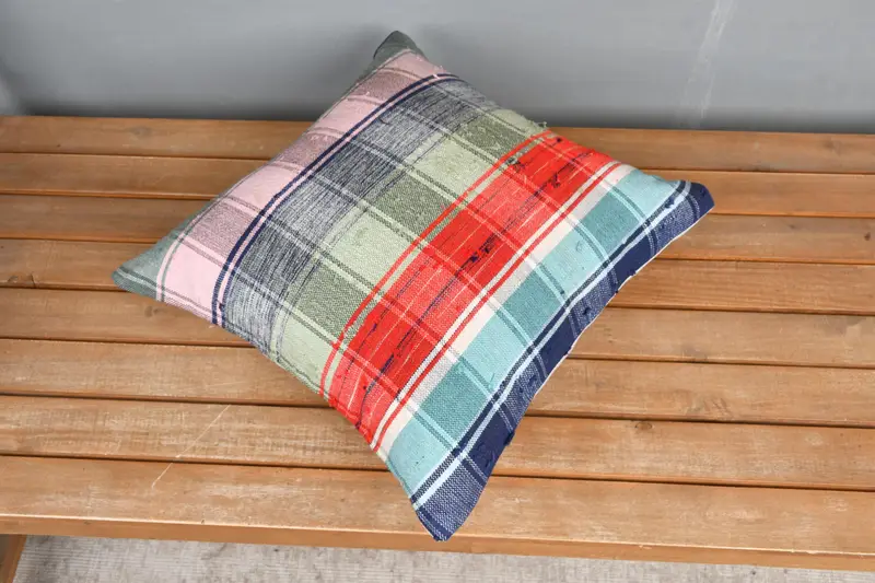 Turkish Pillow, Cushion Cover, Retro Throw Pillow Sham, Outdoor Pillow Case, Gift Pillow, Boho Pillow, 16x16 Green Pillow Cover - 2
