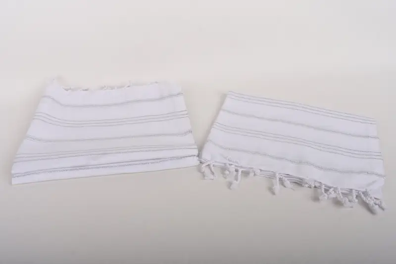 Monogram Kitchen Towel, Beach Wedding Favor, 40x24 Cotton Striped Towel, Merry Christmas Gifts, Monogrammed Hand Towel, Turkish Hand Towel - 7