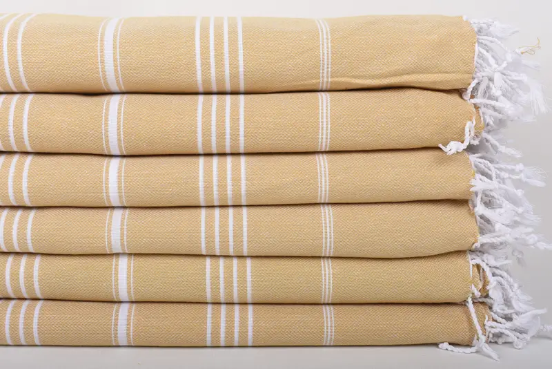 Monogram Beach Blanket, Bedspread, Personalized Blanket, Valentine Day Gift For Her, Spa Gift, Woven Throw Blanket, 88x60 Cotton Striped Towel - 3