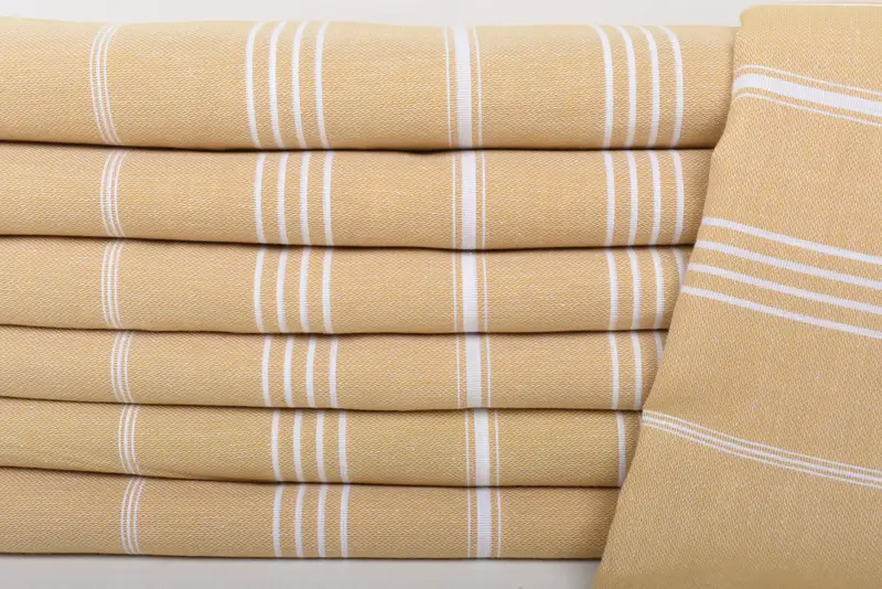Monogram Beach Blanket, Bedspread, Personalized Blanket, Valentine Day Gift For Her, Spa Gift, Woven Throw Blanket, 88x60 Cotton Striped Towel - 2