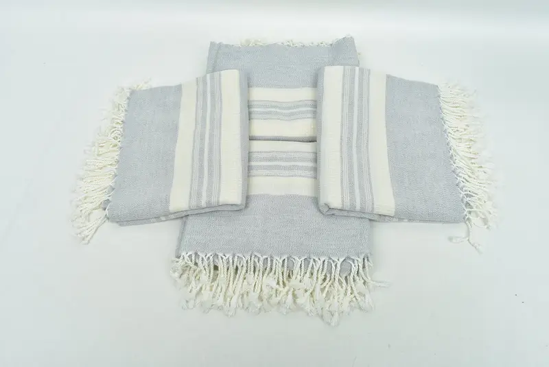 Bridesmaid Proposal Gift, Best Beach Towel, Quick-dry towel, Personalized Gifts, Holiday Towel, Customized Turkish Towel, 60x38 Cotton Striped Towel - 6