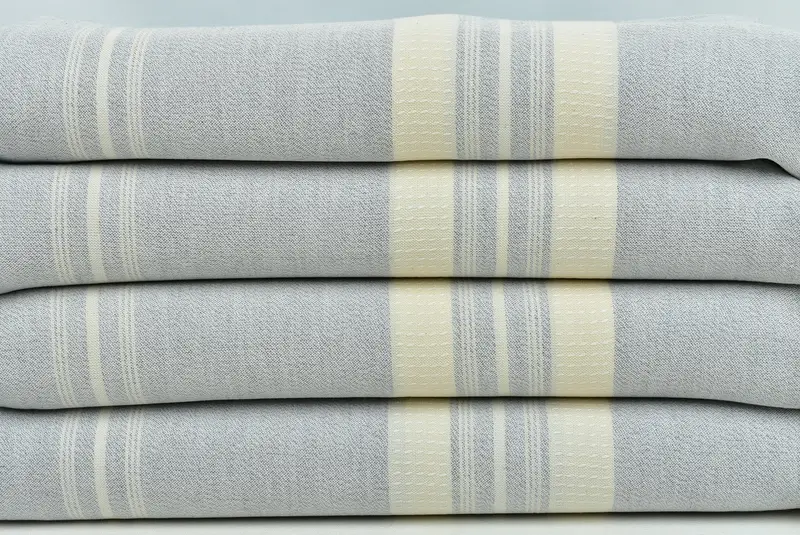 Bridesmaid Proposal Gift, Best Beach Towel, Quick-dry towel, Personalized Gifts, Holiday Towel, Customized Turkish Towel, 60x38 Cotton Striped Towel - 2