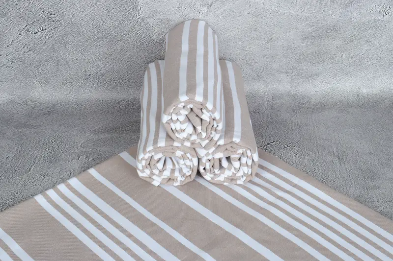 Summer Towel, Turkish Towel Beach, 80x40 Cotton Striped Towel, Personalized Bridesmaid Gift, Bridesmaid Gifts Personalized, Lightweight towel - 7
