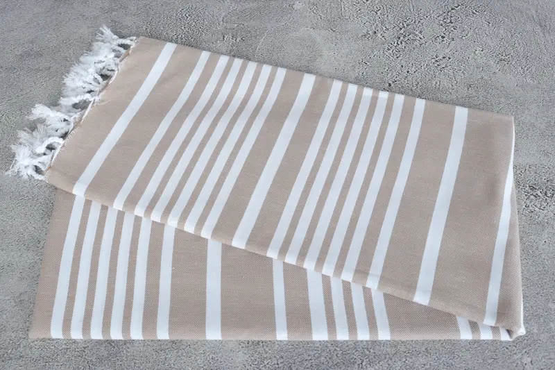 Summer Towel, Turkish Towel Beach, 80x40 Cotton Striped Towel, Personalized Bridesmaid Gift, Bridesmaid Gifts Personalized, Lightweight towel - 6