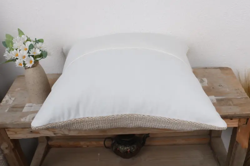 Interior Designer Pillow, Accent Throw Cushion Case, 18x18 Beige Pillow Case, Pillow, Throw Kilim Pillow, Ethnical Kilim Rug Pillow - 7
