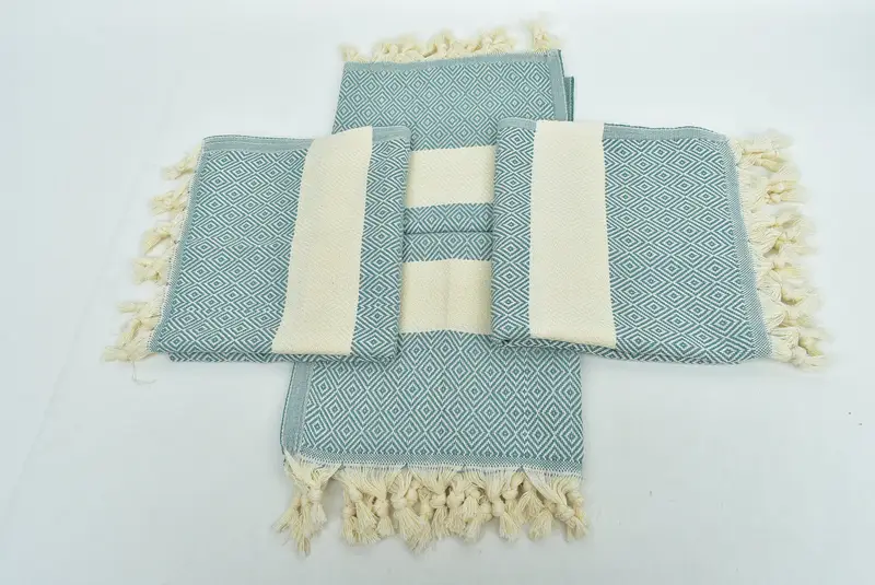 Ev ısınma hediyesi, kişiselleştirilmiş hediye, banyo havlu, en iyi düğün hediyesi, Türk çay havlu, 36x20 pamuklu elmas havlu, monogramlı Türk havlu - 6