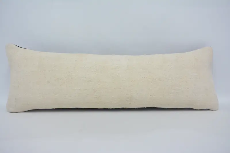 Handgefertigtes 12x36 besticktes Wurfkissen, vielseitiges rechteckiges Kissen