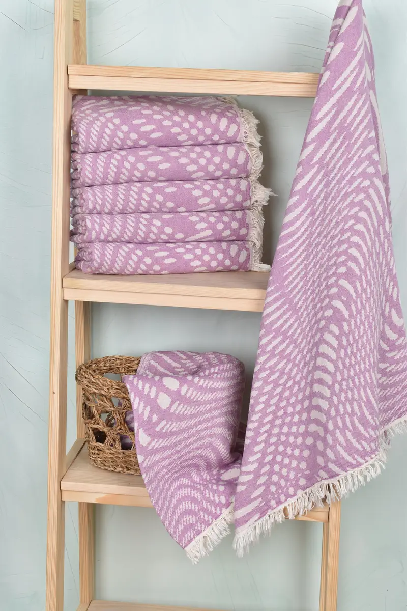 Personalised Gift, 68x36 Cotton Patterned Towel, Bridesmaid Gifts, Arizona Bachelorette Party Favors, Turkish bath towel, Custom Wedding Gifts - 4