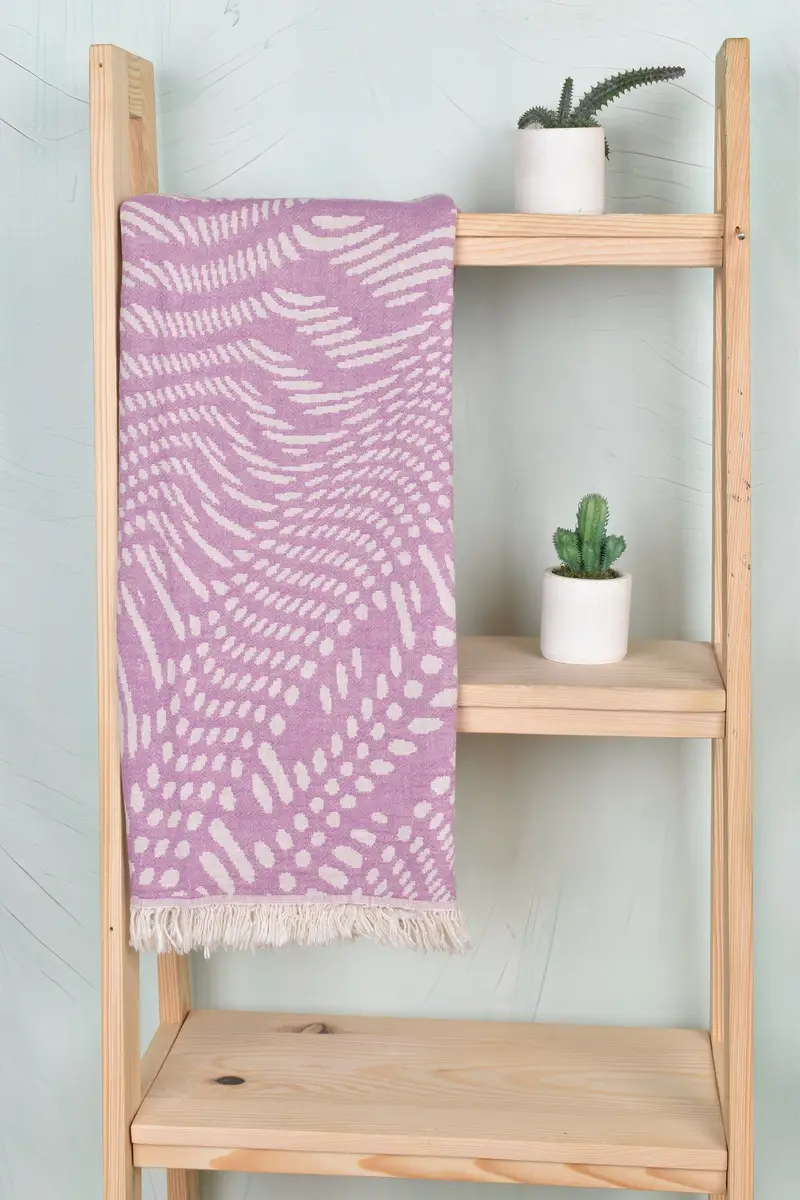 Personalised Gift, 68x36 Cotton Patterned Towel, Bridesmaid Gifts, Arizona Bachelorette Party Favors, Turkish bath towel, Custom Wedding Gifts - 1