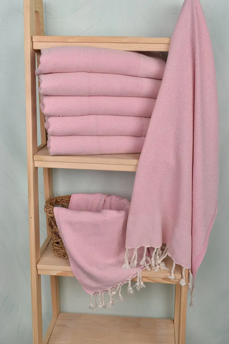 Monogram Mutfak Havlu, Türk Havlu El Havlusu, Hediye, 44x24 Pamuklu Polka Nokta Havlu, Organik Havlu, Küçük Banyo Havlu, Gelin Duş İyiliği - 3