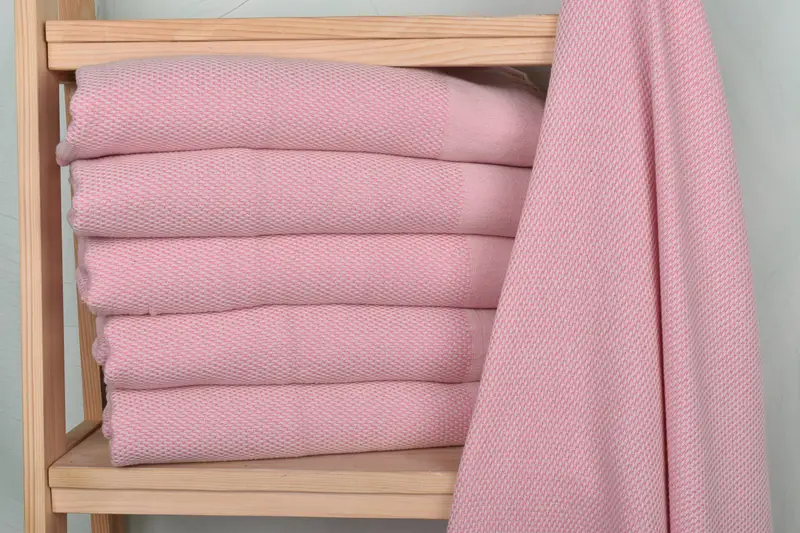 Monogram Mutfak Havlu, Türk Havlu El Havlusu, Hediye, 44x24 Pamuklu Polka Nokta Havlu, Organik Havlu, Küçük Banyo Havlu, Gelin Duş İyiliği - 2