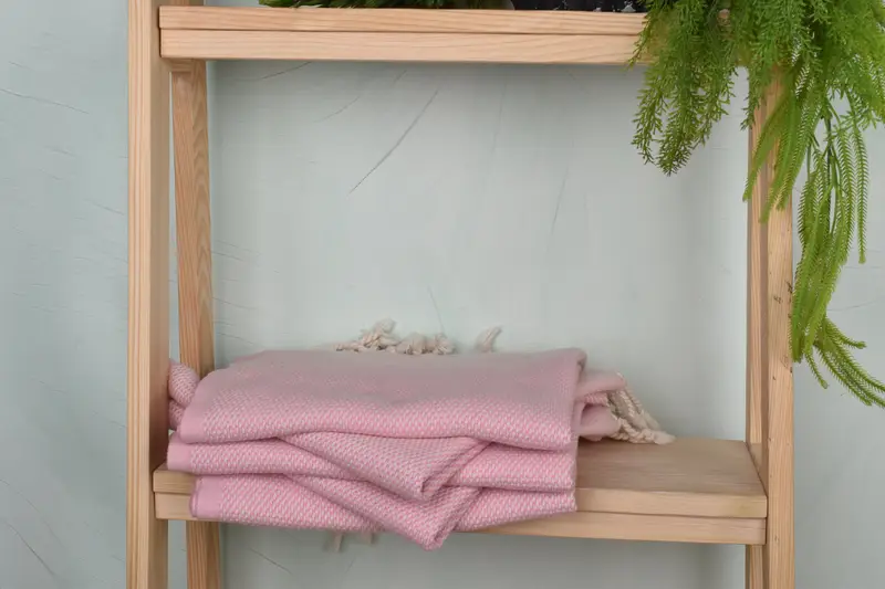 Monogram Mutfak Havlu, Türk Havlu El Havlusu, Hediye, 44x24 Pamuklu Polka Nokta Havlu, Organik Havlu, Küçük Banyo Havlu, Gelin Duş İyiliği - 7