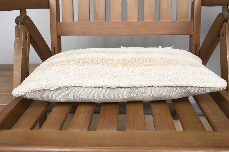 8x16 Beige Pillow Sham, Luxury Pillow, Turkish Pillow, Outdoor Bolster Cushion Cover, Pillow for Couch, Cushion, Kilim Cushion Sham - 5