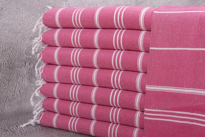Monogram Tea Towel, Monogram Kitchen Towel, Wedding Favors, Spooky Bachelorette Party Gifts, 40x24 Cotton Striped Towel, Personalized Kitchen Towel - 1