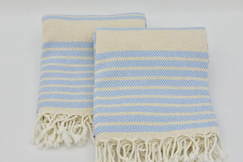 Beach Towel Personalized, 70x40 Cotton Striped Towel, Lightweight Turkish towel, Grandma Gift, Scarf Towel, Wedding Favors, Personalized Beach Towel - 7