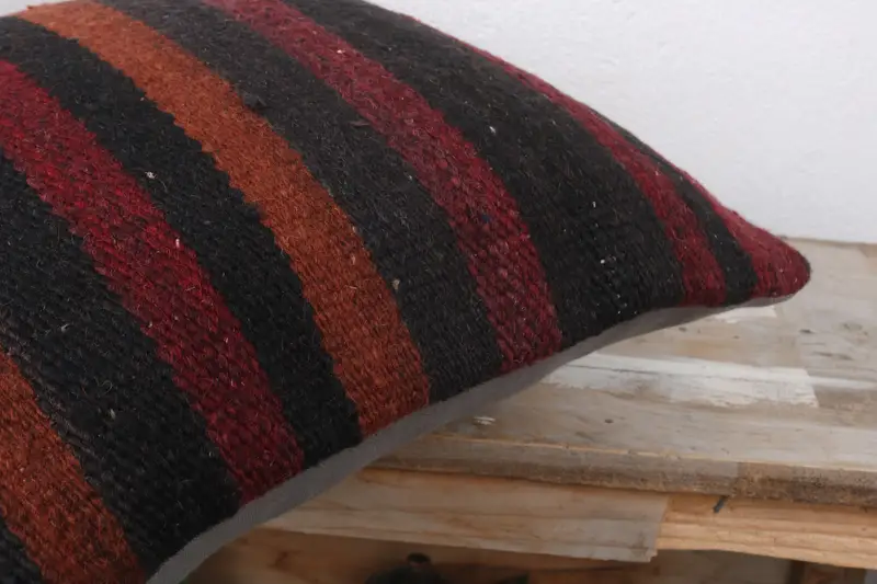 Wholesale Cushion Cover, Kilim Pillow, Nautical Throw Cushion Case, Antique Pillows, Pillow for Sofa, Pillow Case, 16x16 Red Pillow Cover - 6