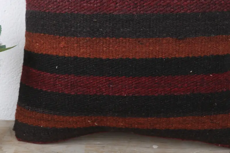 Wholesale Cushion Cover, Kilim Pillow, Nautical Throw Cushion Case, Antique Pillows, Pillow for Sofa, Pillow Case, 16x16 Red Pillow Cover - 3