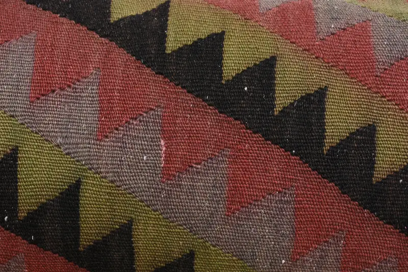 Sofa Cushion Case, Pillow Cover, Kilim Pillow, Luxury Cushion Case, Pillow for Couch, Gift Pillow, Car Pillow Case, 12x48 Red Pillow Sham - 3