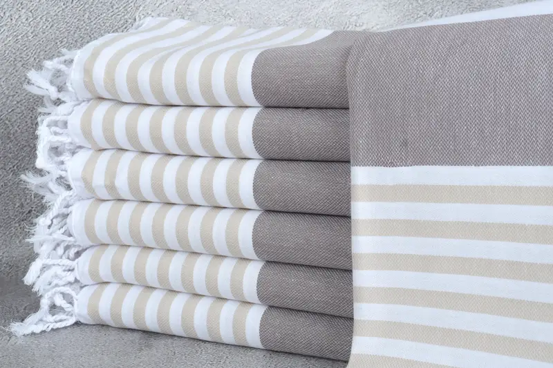 Turkish bath towel, 70x40 Cotton Striped Towel, Gym Towel, Custom Towel, Bridemaids Beach Towel, Monogram Beach Towel, Valentines Day Gift For Him - 1