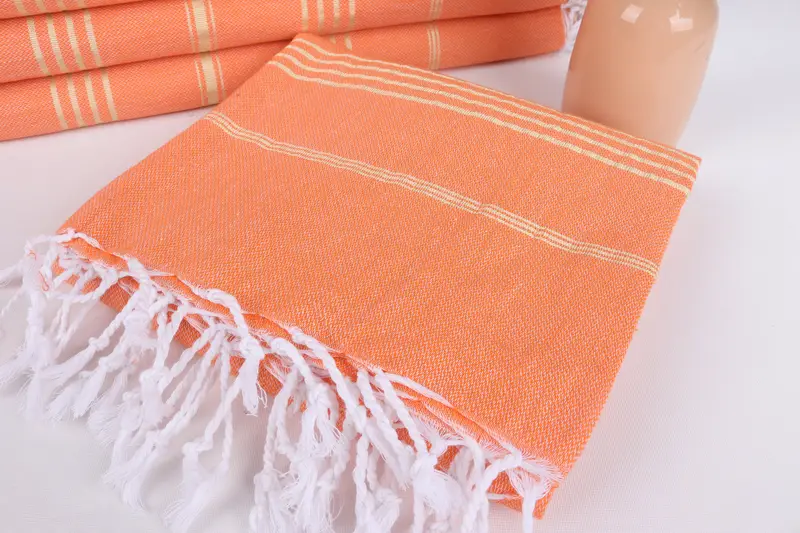 Bachelor Gifts, Organic Towel, Bachelorette Beach Towel, Quick-dry towel, 70x40 Cotton Striped Towel, Personalized Beach Towel, Gift For Bride - 5