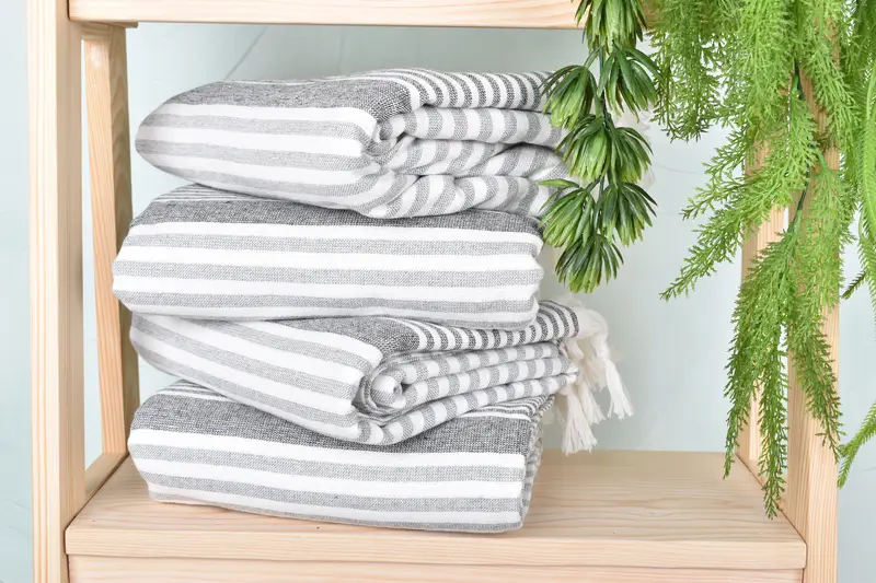 Bachelor Bachelorette Party Favors, Beach Towel Bulk, Gift For Coworker, Turkish beach towel, 68x40 Cotton Striped Terry Towel, Turkish hand towel - 7