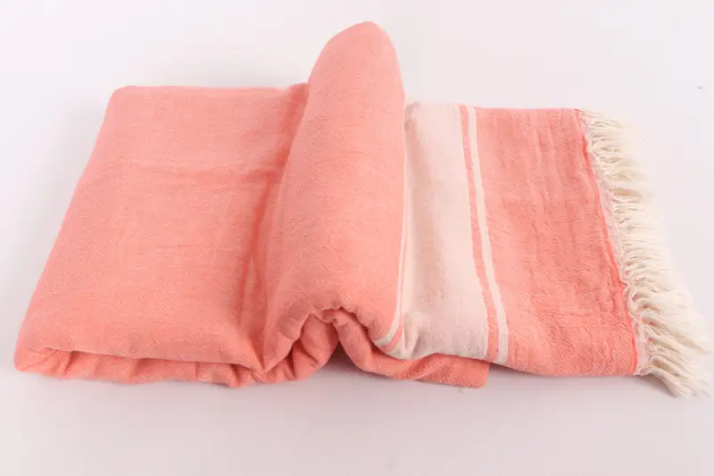 Personalised Gift, Bridesmaid Gifts, Turkish Blanket, 70x60 Cotton Striped Towel, Family Gift Basket, Best Friend Wedding Gift, Throw Blanket Couch - 6