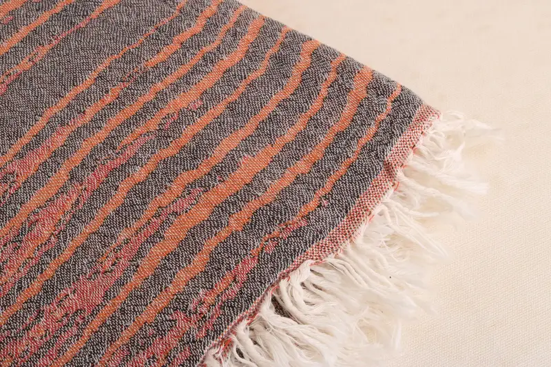 Sand-resistant Turkish towel for travel, Sand-free towel, 70x40 Cotton Patterned Towel, Gifts For Him, Fouta towel, Grandma Gift, Beach Towel Bulk - 5