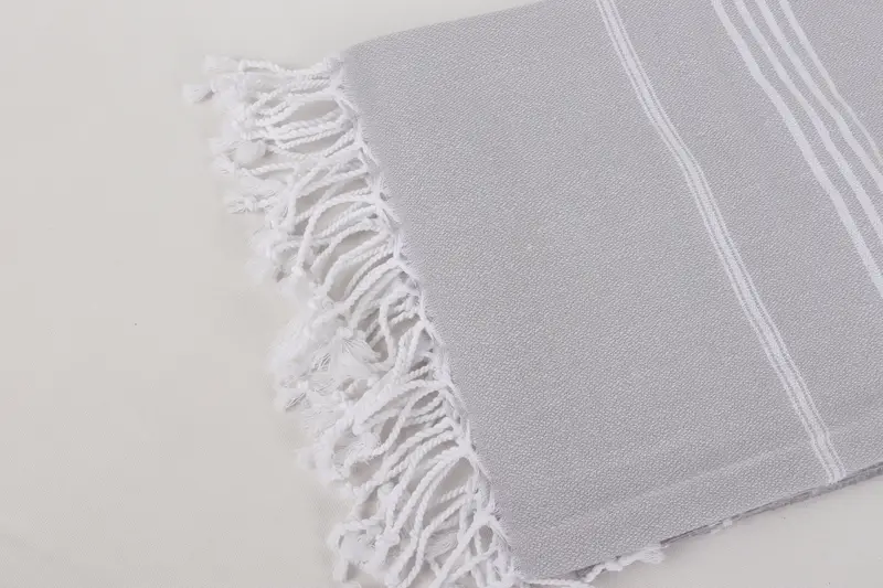 Personalized Gift, Turkish hand towel, Towel With Name, 70x40 Cotton Striped Towel, Gym Towel, Best Friend Christmas Gift, Personalized Wedding Gift - 7