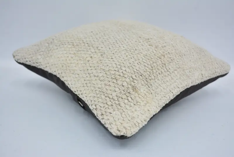 Geometric Embroidered Pillow, 12x12 Inches Decorative Pillow - 6