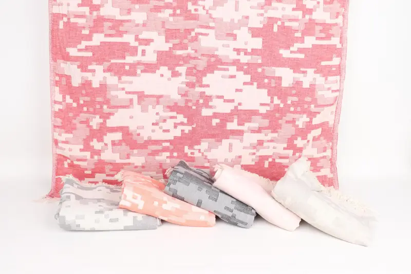 Yoga Towel, 68x36 Cotton Camouflage Towel, Personalized Wedding Gift, Quick-dry towel, Organic Beach Towel, Best Friend Gift, Bachelor Party Favors - 8