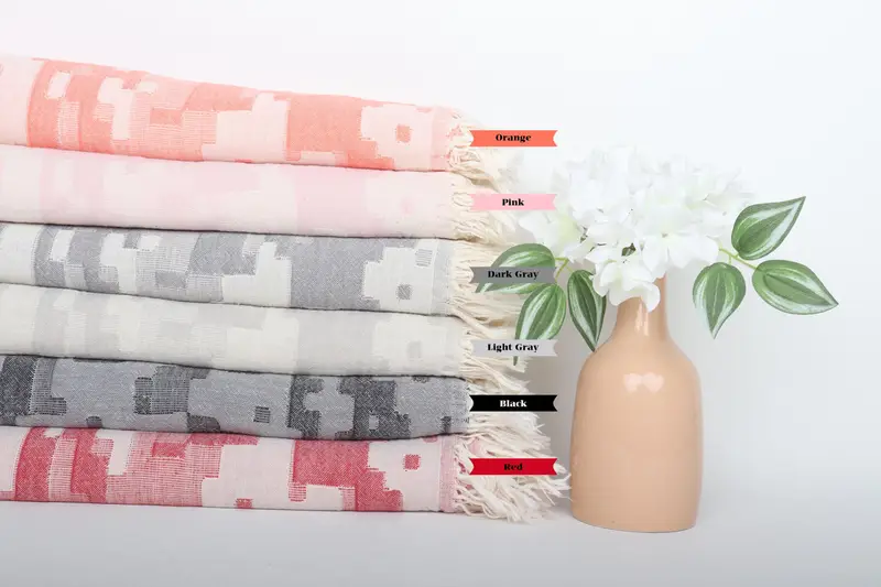 Yoga Towel, 68x36 Cotton Camouflage Towel, Personalized Wedding Gift, Quick-dry towel, Organic Beach Towel, Best Friend Gift, Bachelor Party Favors - 1