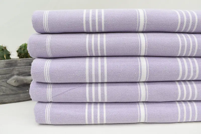 70x40 Cotton Striped Towel, Personalized Bridesmaid Gift, Lightweight Turkish towel, Bachelor Towel, Organic Turkish towel, Wedding Gift Ideas - 2