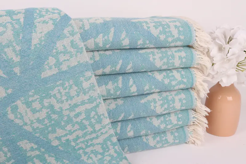 Home Decor Gifts, Best Friend Gift Ideas, Turkish hand towel, 70x40 Cotton Asymmetric Design Towel, Lightweight Turkish towel, Turkish Towel Set - 2