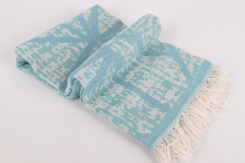 Home Decor Gifts, Best Friend Gift Ideas, Turkish hand towel, 70x40 Cotton Asymmetric Design Towel, Lightweight Turkish towel, Turkish Towel Set - 7