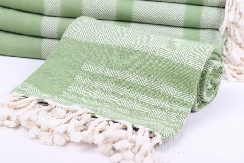 Beach Towel Personalized, Gift For Coworker, Gifts For Him, 68x38 Cotton Chevron Towel, Absorbent towel, Girl Trip Party Favor, Fouta towel - 4