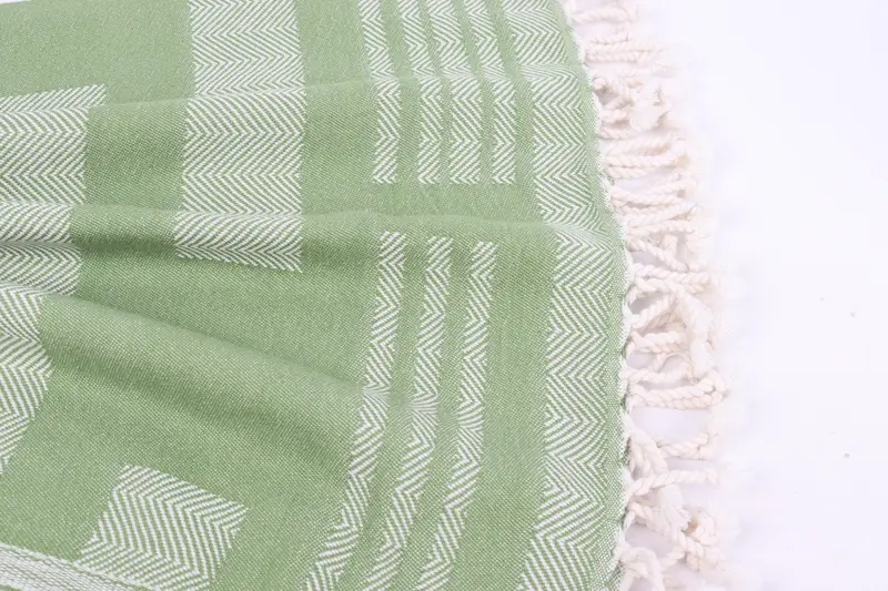 Beach Towel Personalized, Gift For Coworker, Gifts For Him, 68x38 Cotton Chevron Towel, Absorbent towel, Girl Trip Party Favor, Fouta towel - 8