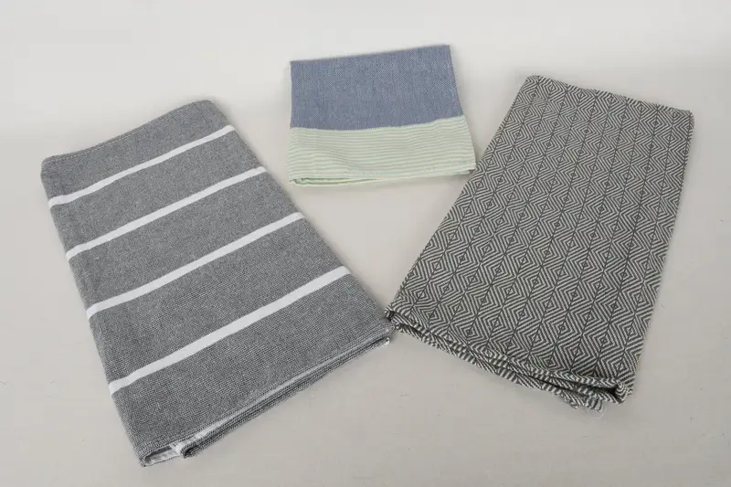 Custom Name Towel, Gift For Boyfriend, Xmas Gifts, Personalized Kitchen Towel, 36x18 Cotton Set of 10 Towel, Wedding Favors, Monogram Hand Towel - 5
