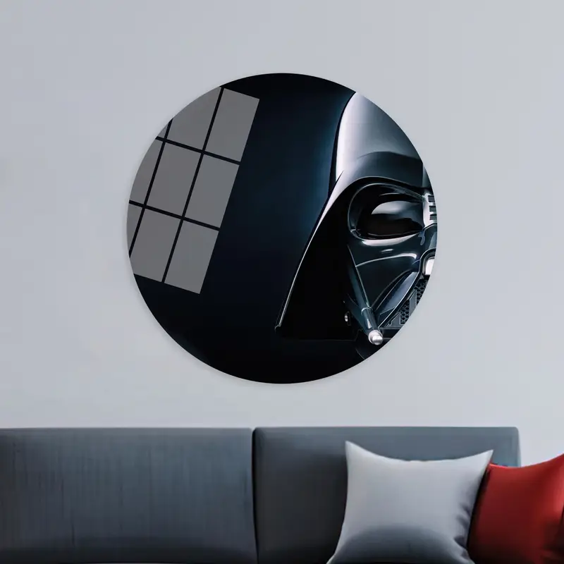 Galactic Canvas: Darth Vader's Legacy in Vibrant Print