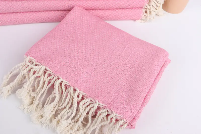 64x38 Cotton Geometric Towel, Monogram Beach Towel, Bachelorette Party Favors, Bride Gift, Personalized Towel, Turkish fouta towel for outdoor use - 5