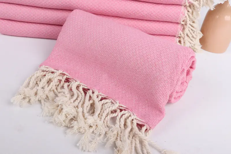 64x38 Cotton Geometric Towel, Monogram Beach Towel, Bachelorette Party Favors, Bride Gift, Personalized Towel, Turkish fouta towel for outdoor use - 4